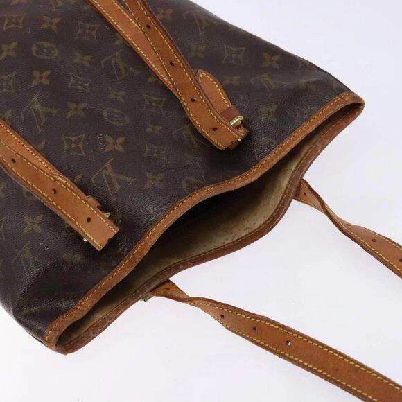 LOUIS VUITTON Monogram Bucket GM Shoulder Bag M42236 LV Auth 136355 - Picture 7 of 13